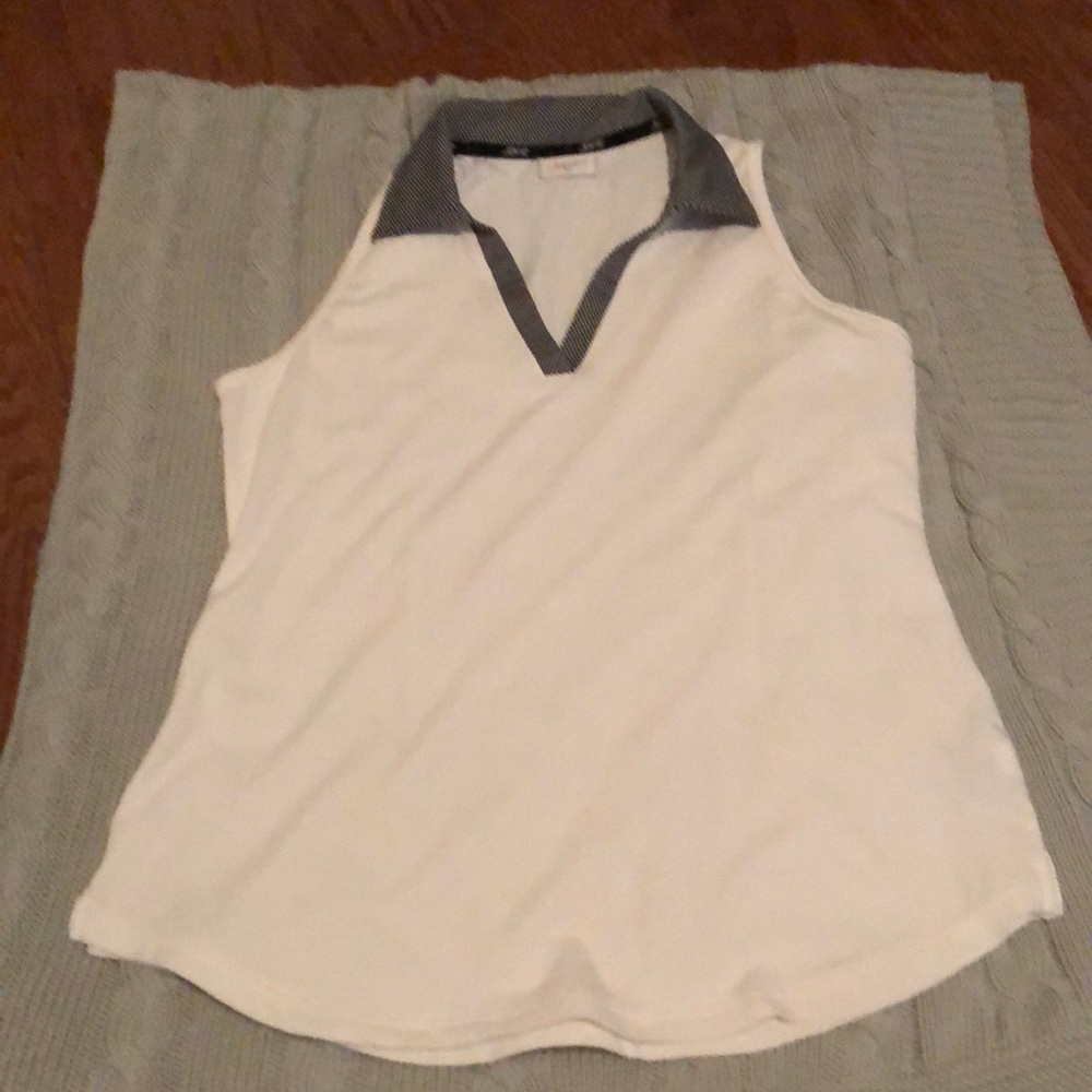 Jofit White Cutaway Polo Size M